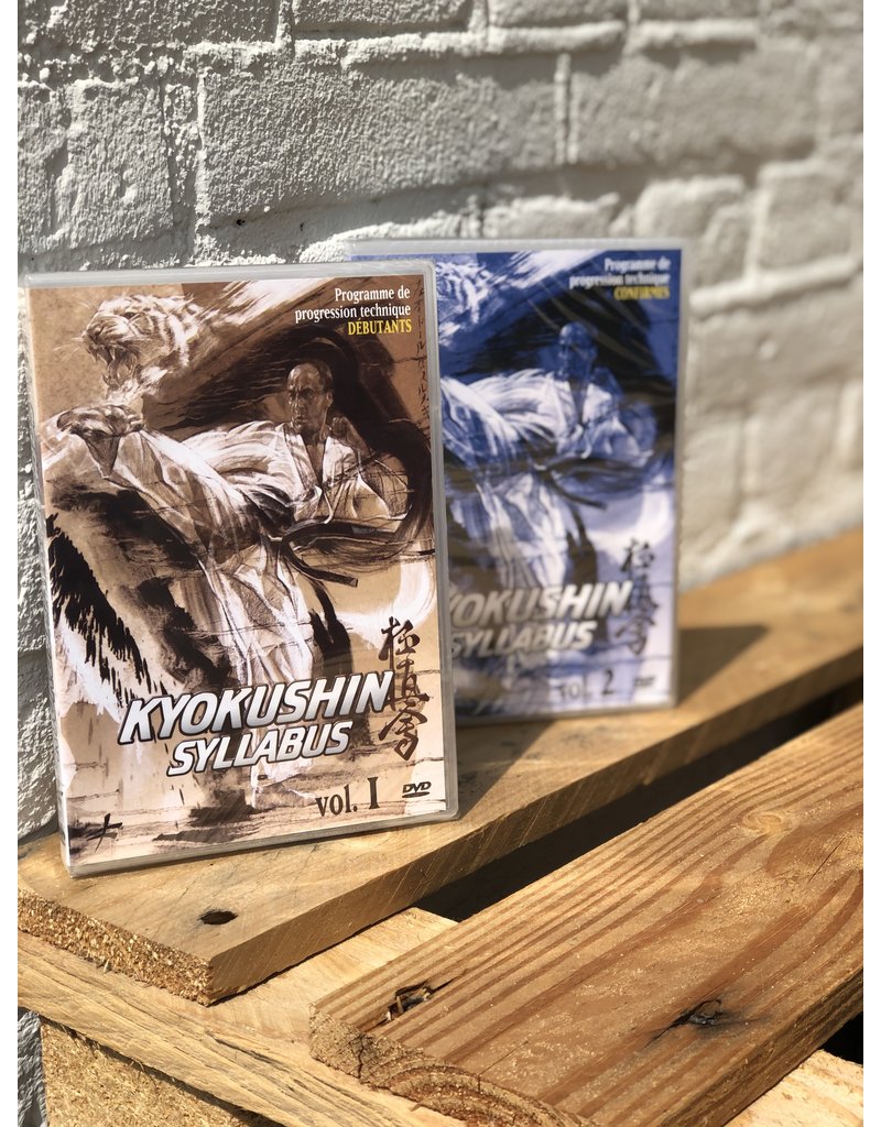 DVD Box Kyokushin Syllabus V1 & V2 KIHON ENCYCLOPAEDIA - Shihan Bertrand KRON