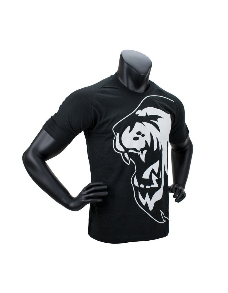 Super Pro Super Pro T-Shirt Lion Logo Black / White