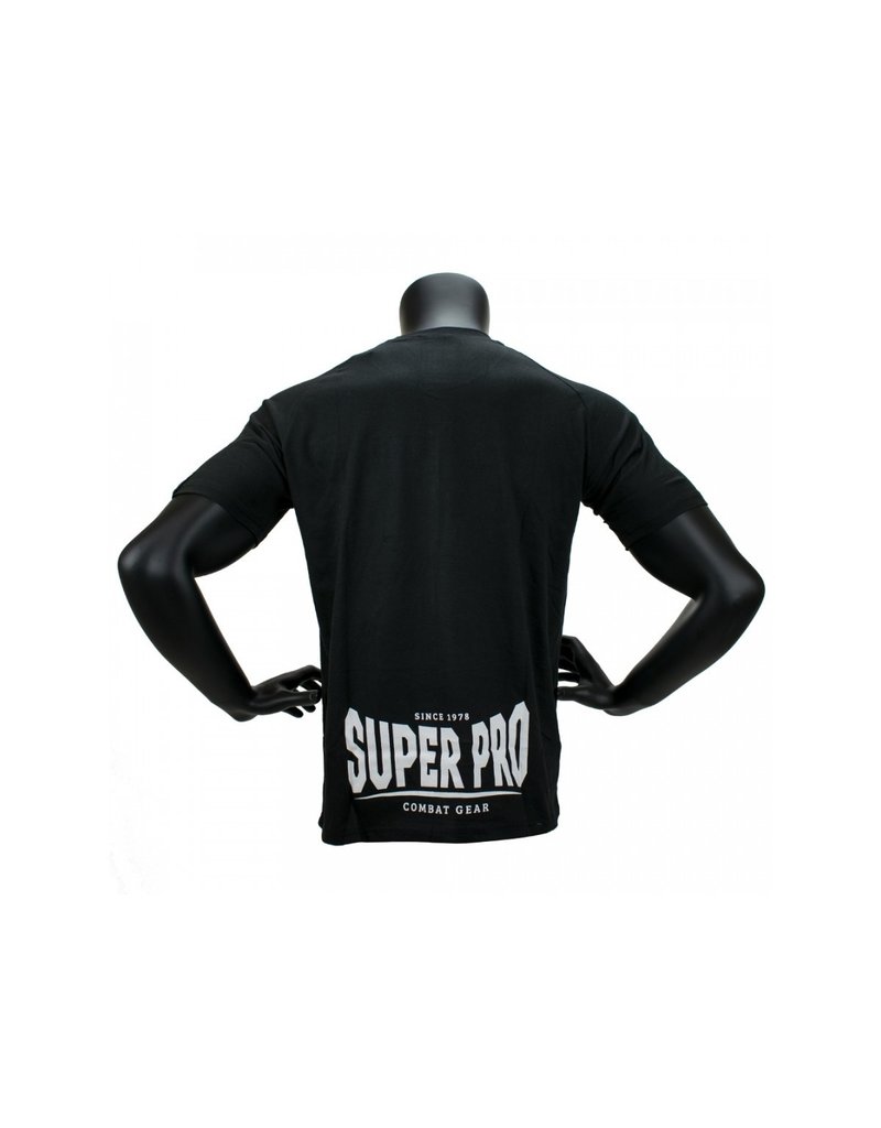 Super Pro Super Pro T-Shirt Lion Logo Black / White