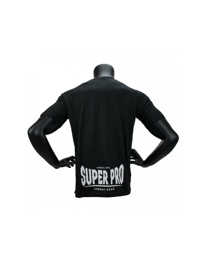 Super Pro Super Pro T-Shirt Lion Logo Zwart/Wit