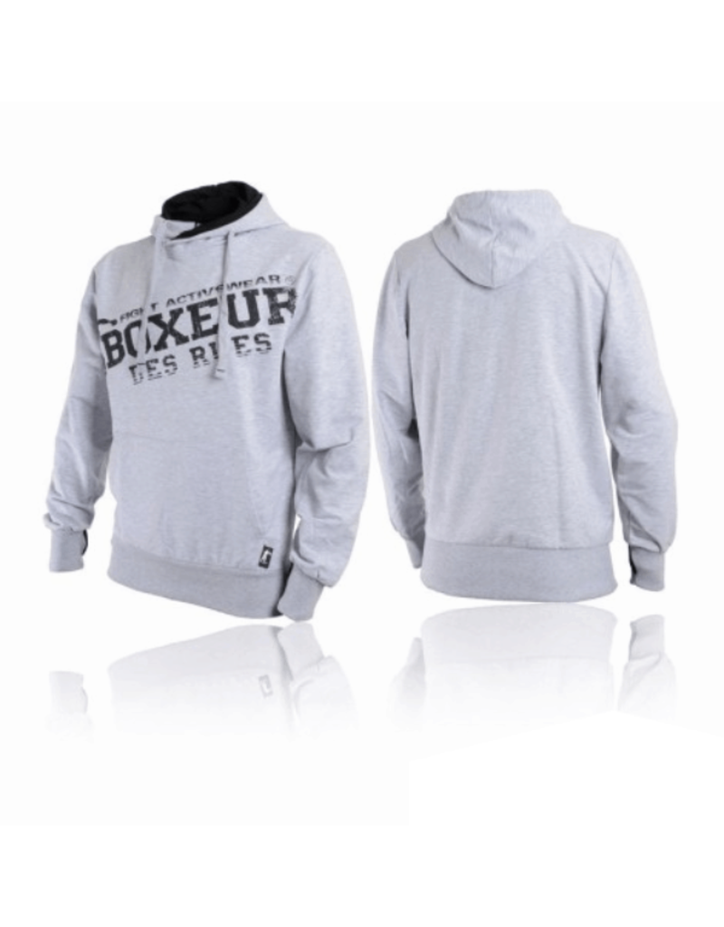 SALE!!-Boxeur des Rues Hoodie Grey Melange