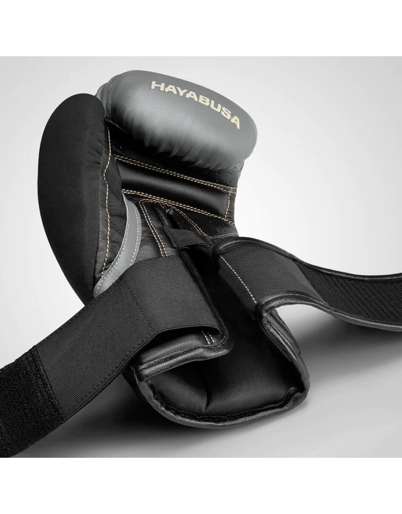 HAYABUSA T3 BOXING GLOVES Black/Charcoal