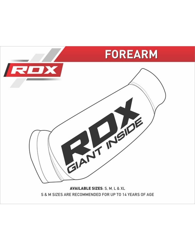 RDX SPORTS RDX FB CE Certified Forearm Guards