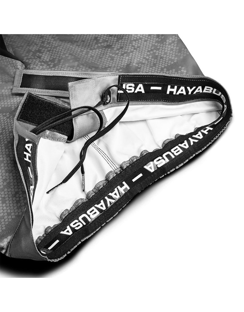 HAYABUSA Hayabusa Hex Mid-Length Fight Shorts - Grey