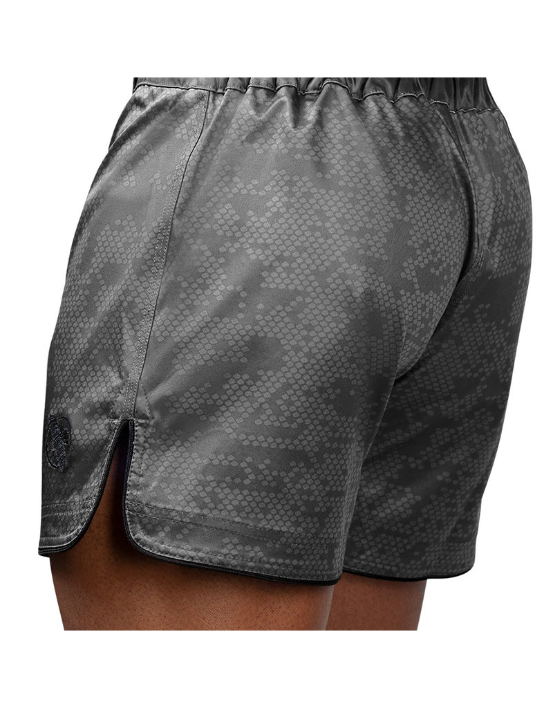 HAYABUSA Hayabusa Hex Mid-Length Fightshorts - Grijs