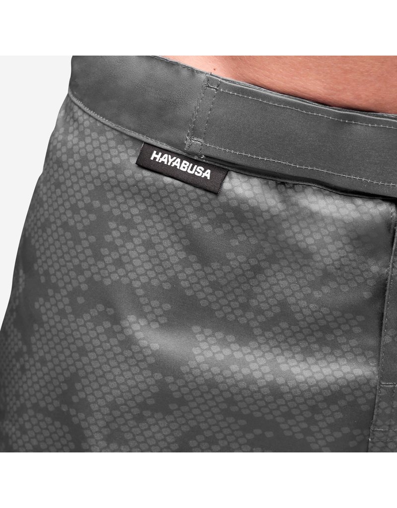 HAYABUSA Hayabusa Hex Mid-Length Fight Shorts - Grey