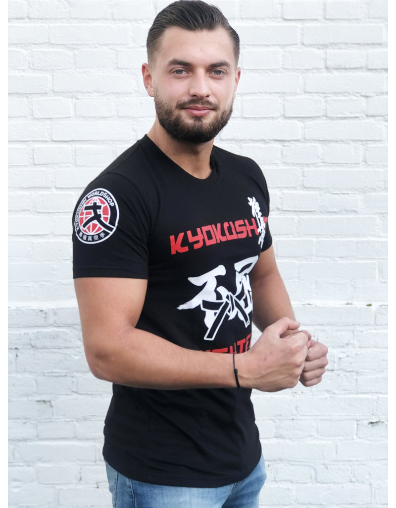 ISAMU Kyokushin Fighter 'Jakku' T-shirt Black