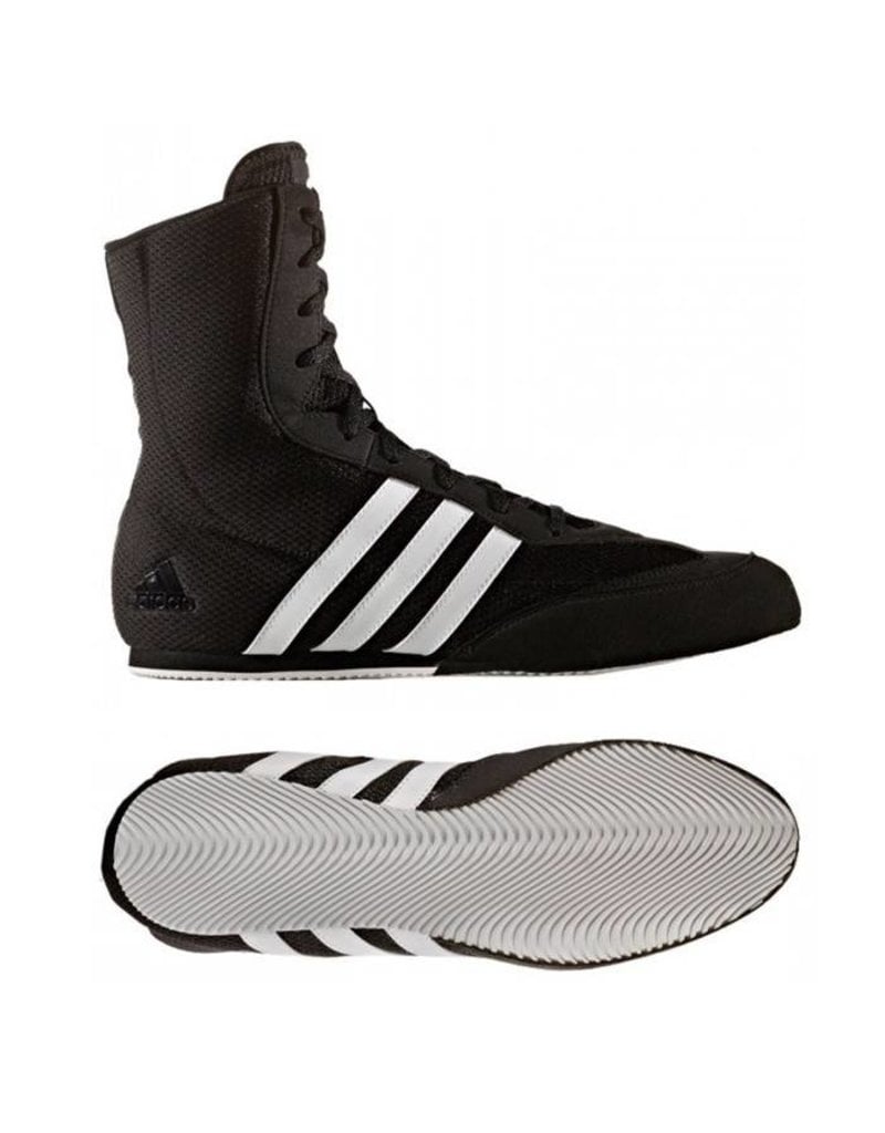 seré fuerte Afirmar aprendiz Adidas Boxing shoes Box-Hog 2 Black / White - KYOKUSHINWORLDSHOP