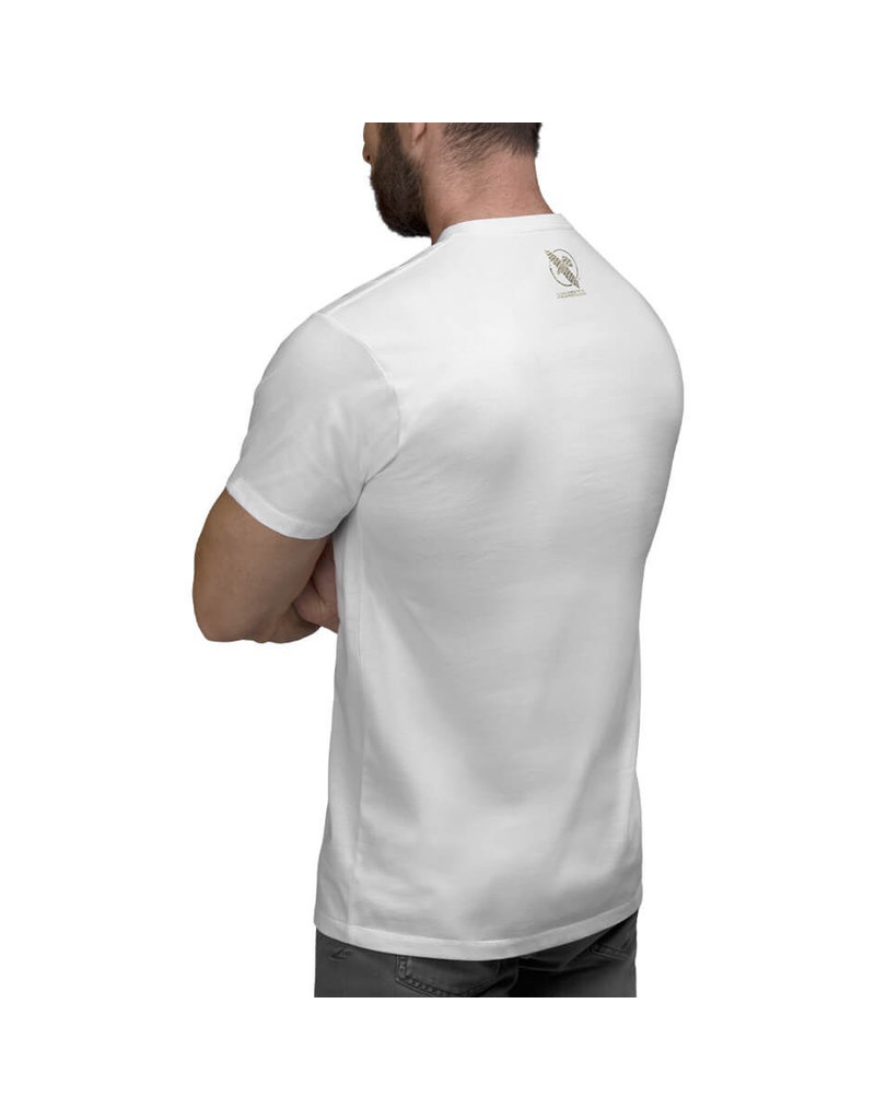 HAYABUSA Hayabusa Metallic Logo T-shirt White - While supplies last