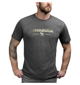 HAYABUSA Hayabusa Metallic Logo T-shirt Zwart