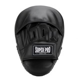 Super Pro Super Pro Combat Gear Handpads Curved PU Black/White