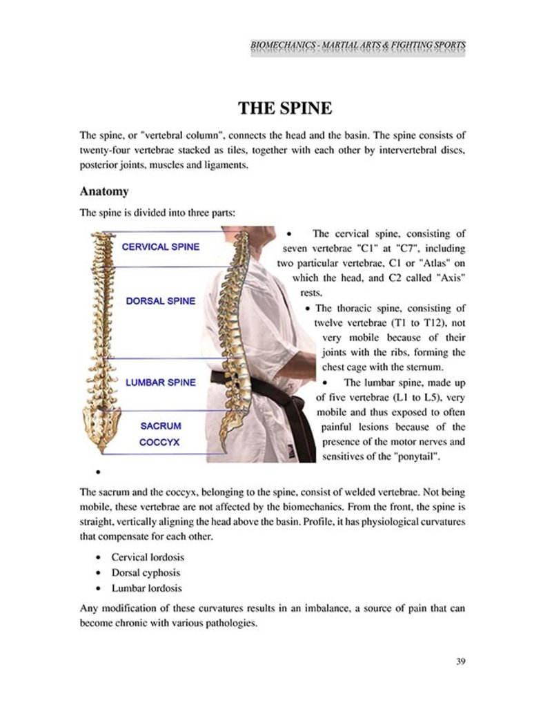 Technical Book Biomechanics of Martial Arts