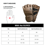 HAYABUSA T3 LX 4oz MMA Gloves