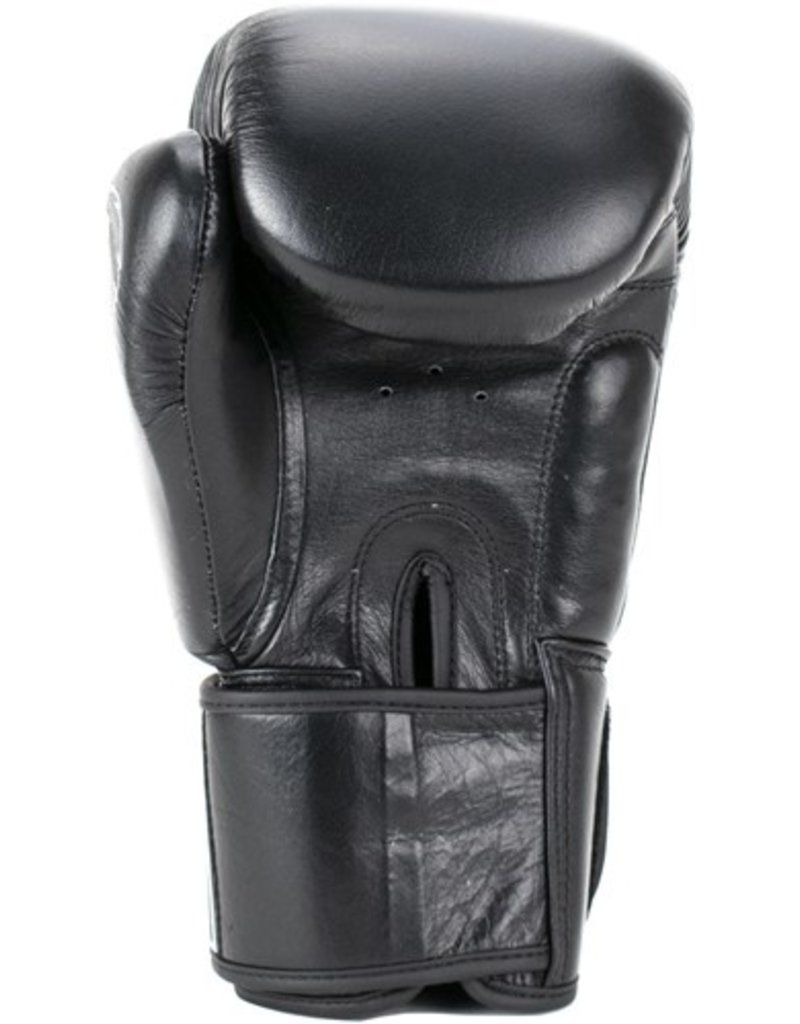 Super Pro Combat Gear Warrior Leather (kick)boxing gloves Black/White ...