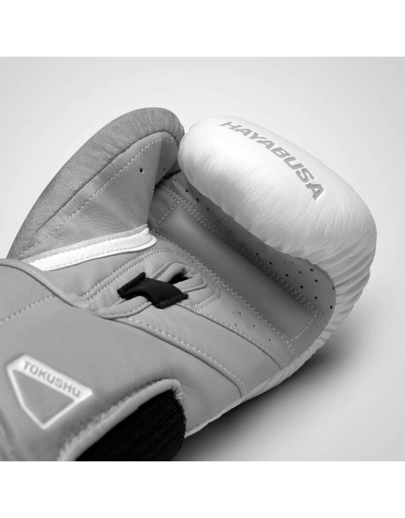 HAYABUSA T3 BOXING GLOVES White/Grey