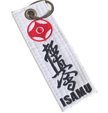 ISAMU Kyokushin Color Kyu Belt Keychain XL