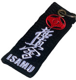 ISAMU Kyokushin Color Kyu Belt Keychain XL