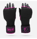 Super Pro Super Pro Binnenhandschoenen Met Bandage Zwart/Roze