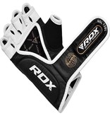RDX SPORTS RDX Sports T2 Lederen MMA Handschoenen - Goud / Zwart