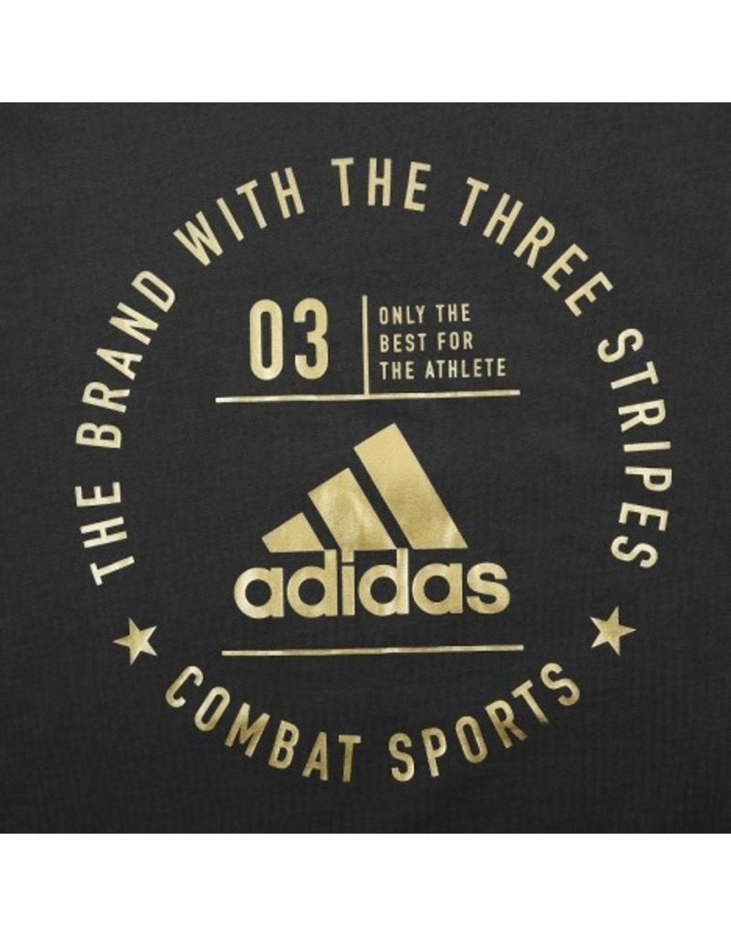 Adidas adidas T-Shirt Combat Sports Zwart/Goud