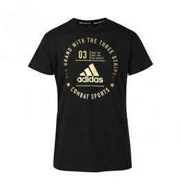 Adidas adidas T-Shirt Combat Sports Black/Gold