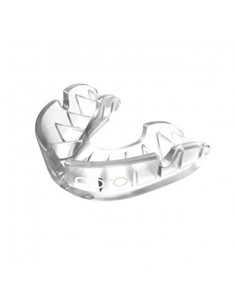OPRO OPRO Mouthguard  Self-Fit Silver-Edition V2 Transparant Senior