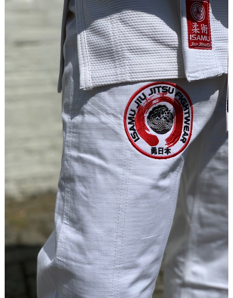 ISAMU Jiu Jitsu (BJJ) Gi White and Blue - While supplies last