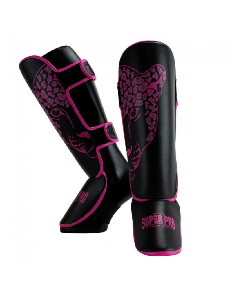 Super Pro Super Pro Shinguards Kids Leopard