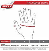 RDX SPORTS RDX MMA Grappling Gloves F15 Noir