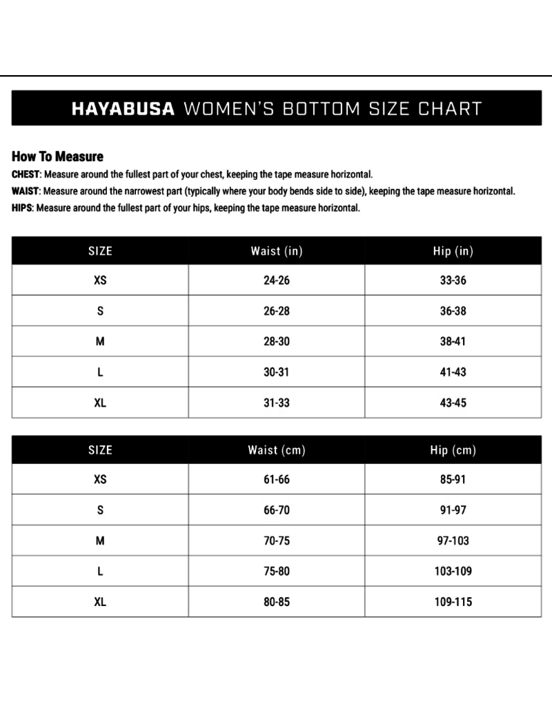 HAYABUSA Hayabusa Women’s High Rise 3/4 Leggings