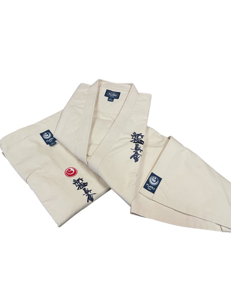ISAMU Shinkyokushin- Kiyoi Classic Ivory- Karate Gi