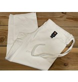 ISAMU Karate pants with traditional drawstring waist.