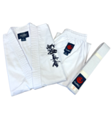 ISAMU Starter Shinkyokushin Karate Gi – Lichtgewicht Polykatoen Gi met Witte Band voor Beginners