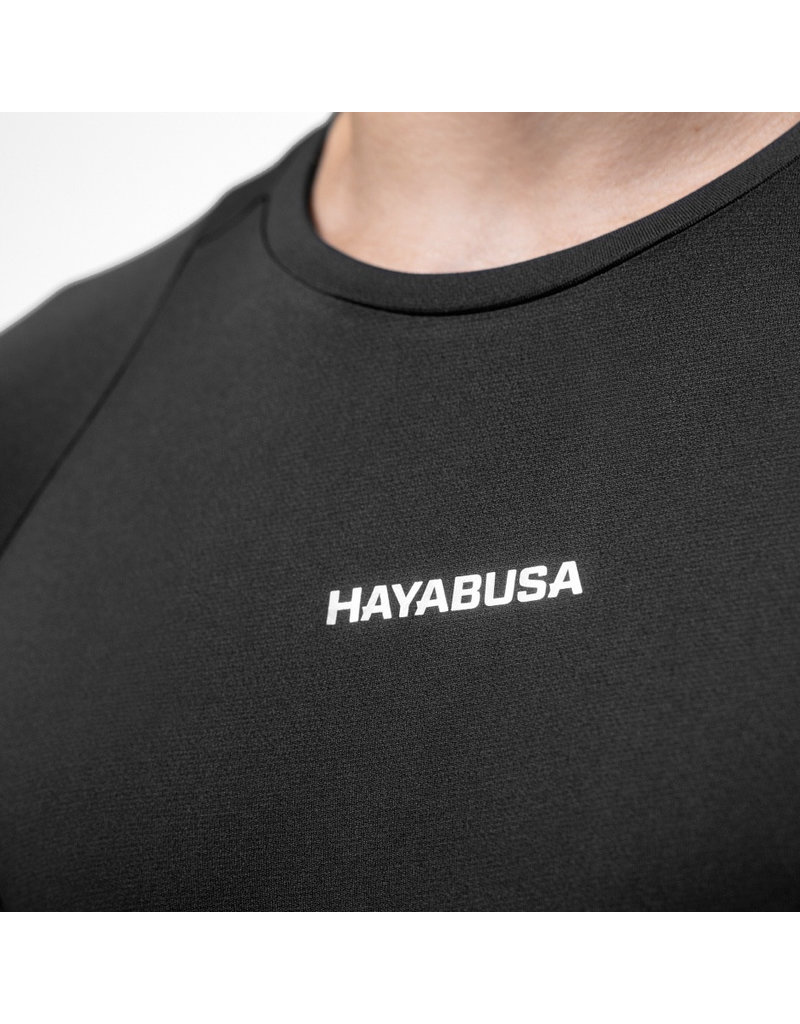 Hayabusa Men s Lightweight Training Shirt Black T Shirt