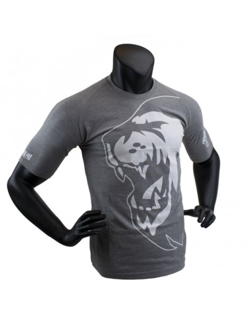 Super Pro Super Pro T-Shirt Lion Logo Gray/White