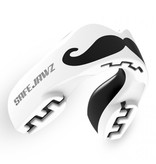 Safejawz Safejawz Mouthguard Extro-Series Moustache White/Black