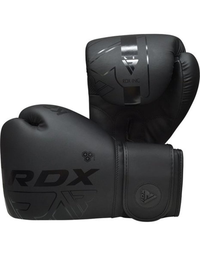 RDX SPORTS RDX F6 Kara Boxing Training Gloves Black