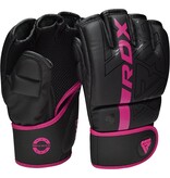 RDX RDX F6 Kara MMA Grappling Gloves Black/Pink