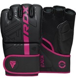 RDX RDX F6 Kara MMA Grappling Gloves Black/Pink