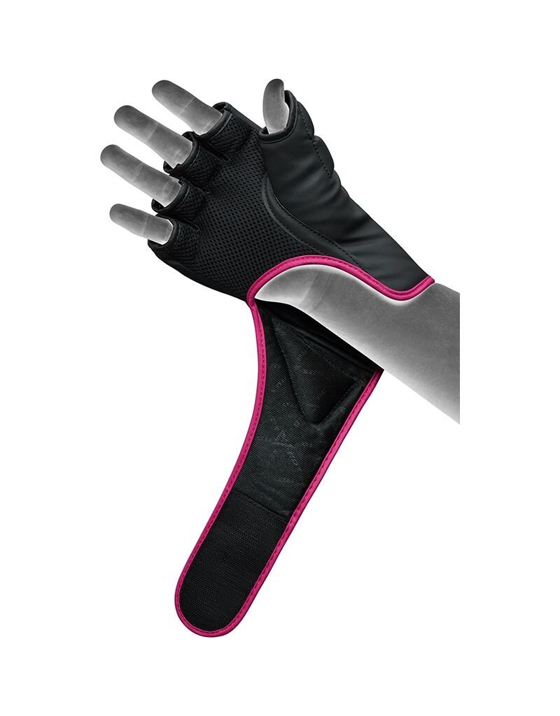 RDX RDX F6 Kara MMA Grappling Gloves Black/Pink