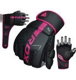 RDX RDX F6 Kara MMA Grappling Gloves Black/Pink