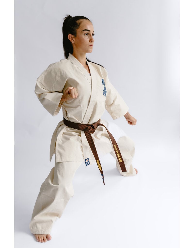 ISAMU 勇 ISAMU- Kiyoi Kyokushinkai Competition Ecru Full contact Gi