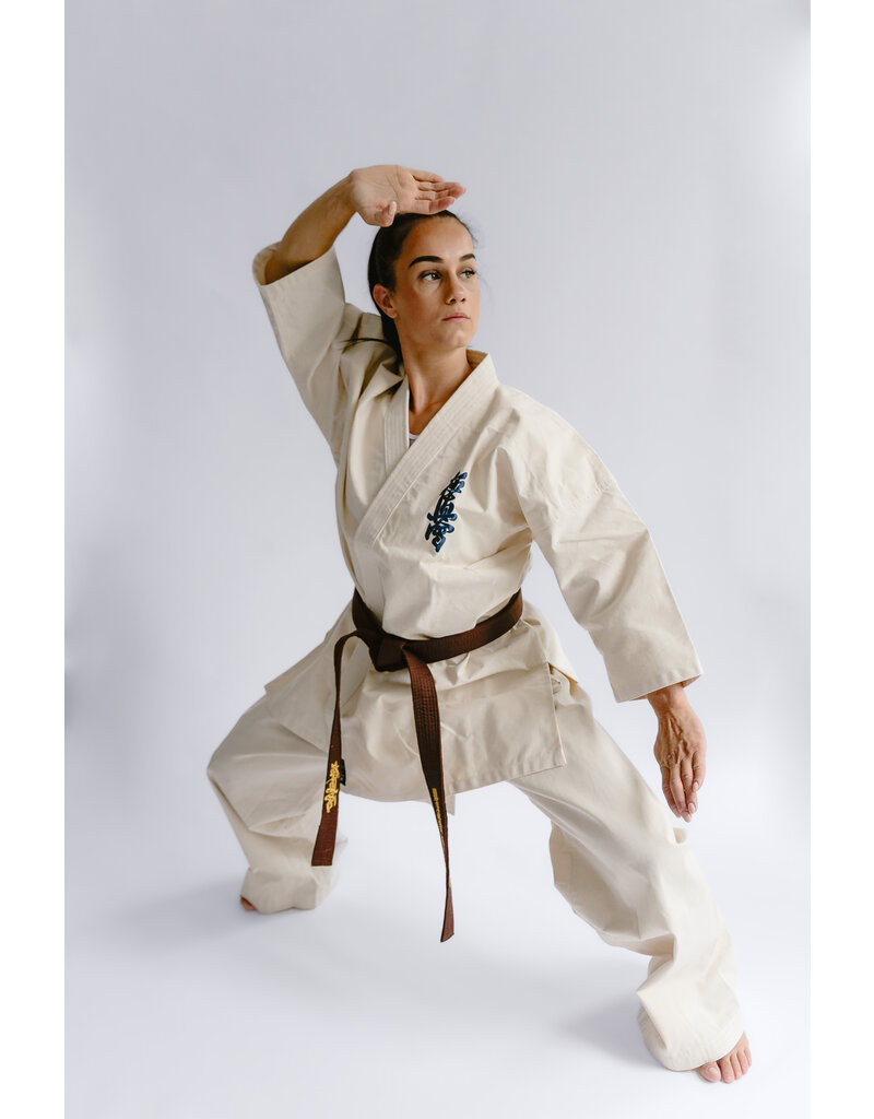 ISAMU Kiyoi Kyokushinkai Competition Ecru Full contact Gi