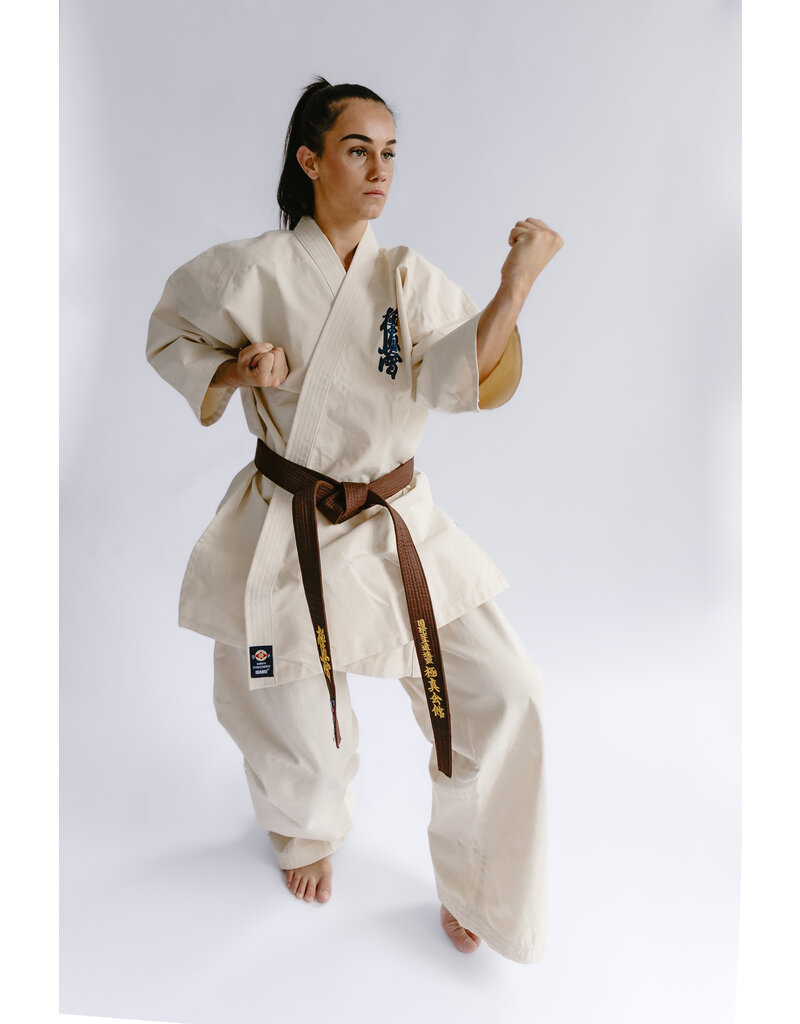 ISAMU Kiyoi Kyokushinkai Competition Ecru Full contact Gi