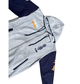 ISAMU 勇ISAMU Kyokushin Karate Baseball Hoodie with zipper