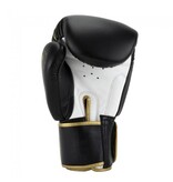 Super Pro Super Pro Combat Gear Warrior Leather (kick)boxing gloves Black/Gold