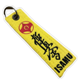 ISAMU Kyokushin Color Kyu Belt Keychain XL