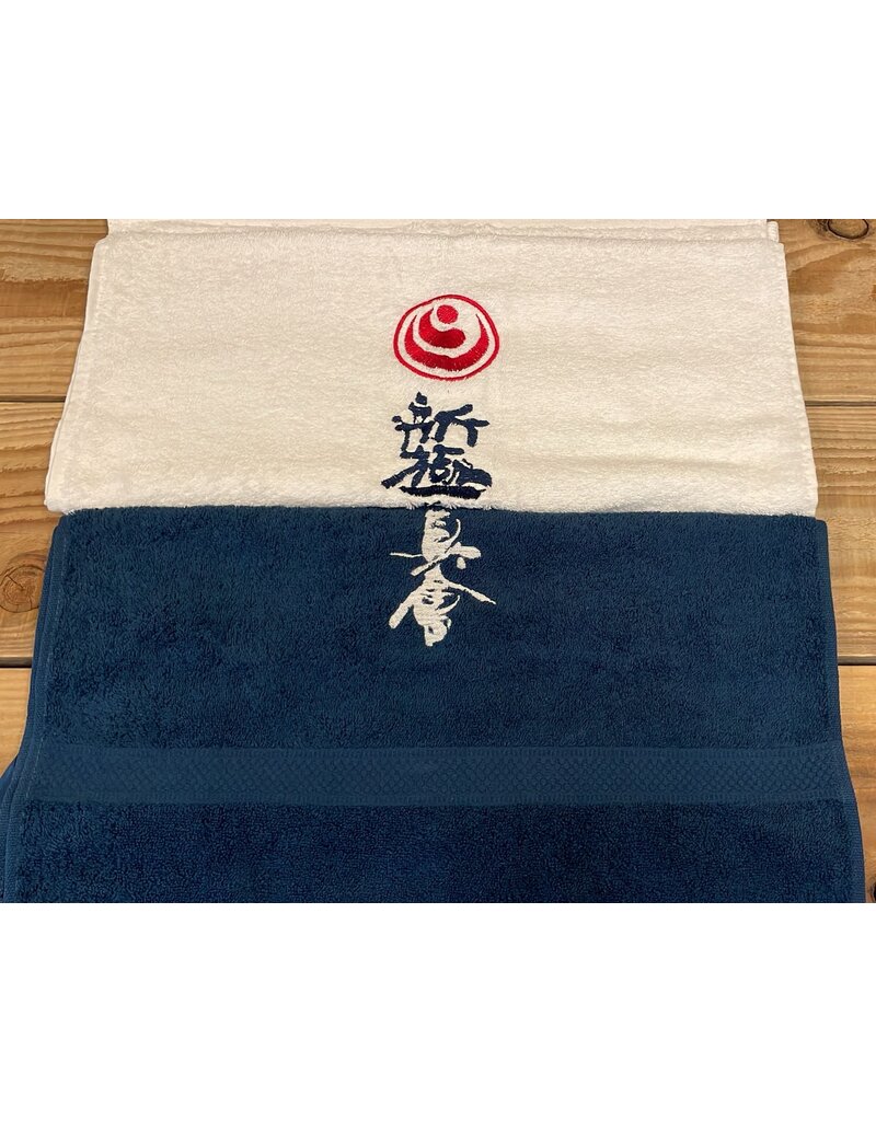 Handdoek met kanji en kanku/kokoro - OP=OP