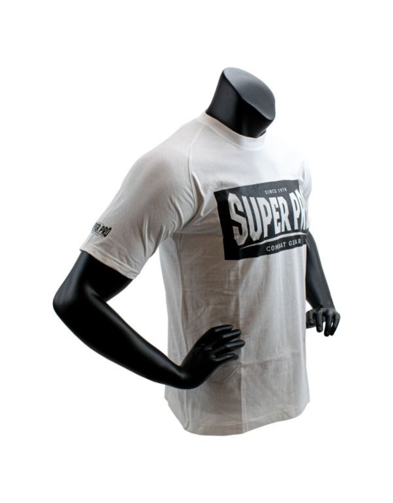 Super Pro Super Pro T-Shirt  Block- logo White/Black
