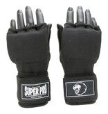 Super Pro Super Pro Inner Gloves With Wraps- Black